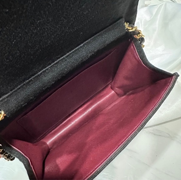 Chanel Vintage 老香佳績布woc-12