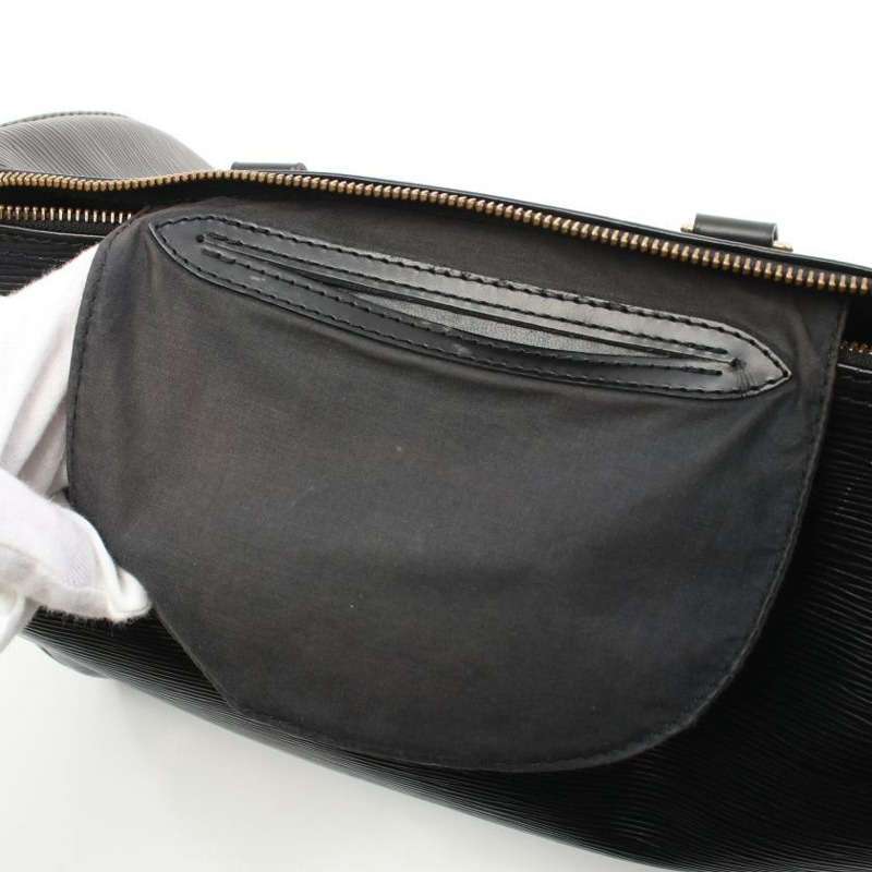 【日本直送】 LOUIS VUITTON LOUIS VUITTON Speedy30 水波紋 真皮手提包 黑色-4