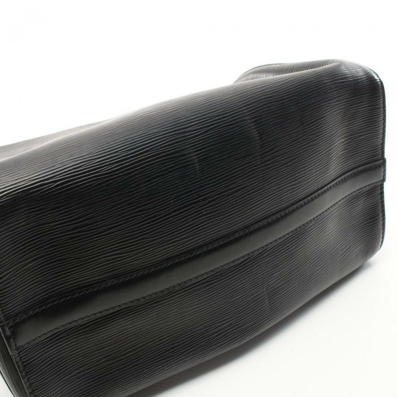 【日本直送】 LOUIS VUITTON LOUIS VUITTON Speedy30 水波紋 真皮手提包 黑色-7