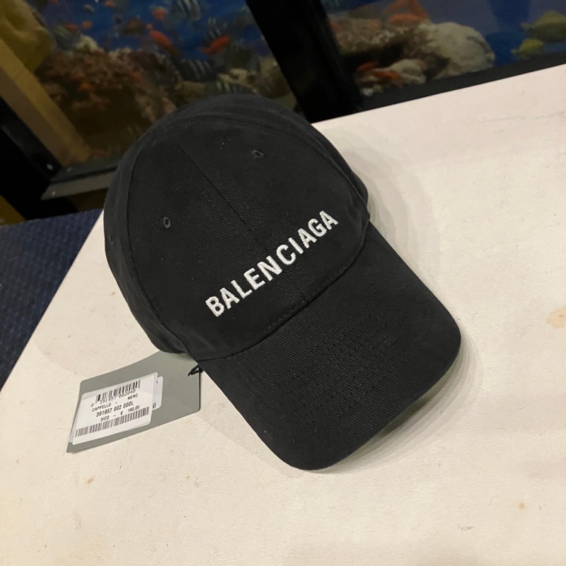 Balenciaga巴黎世家帽子老帽鴨舌帽-5