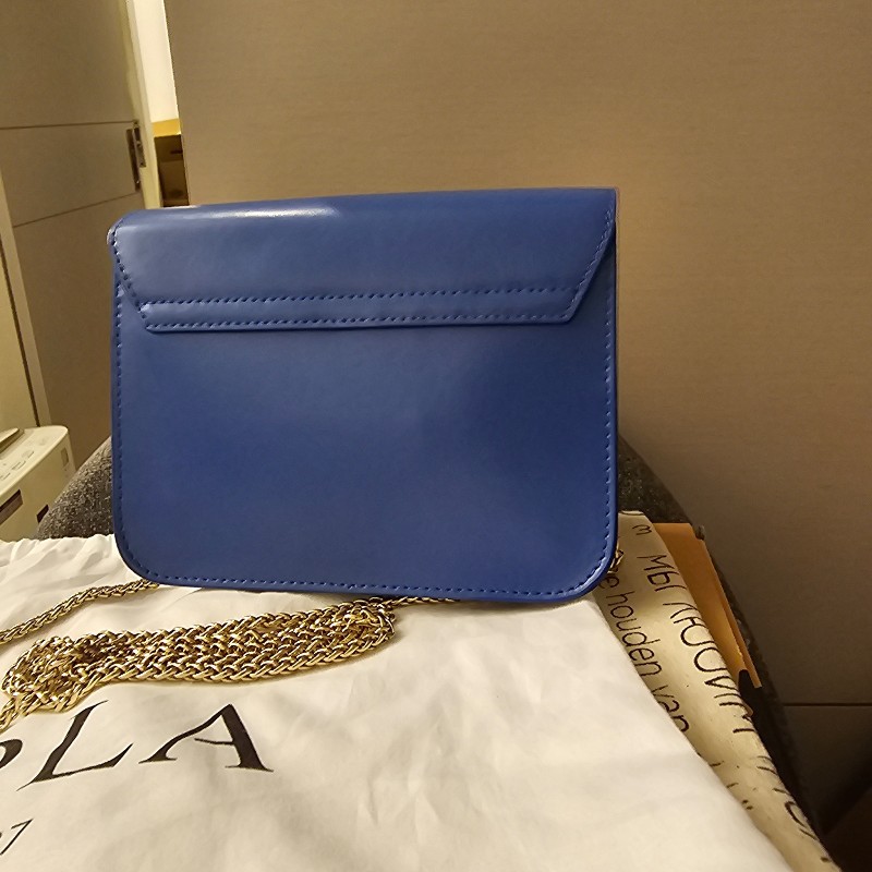 FURLA寶藍色樂高包(9成新）-8