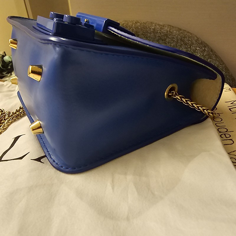 FURLA寶藍色樂高包(9成新）-12