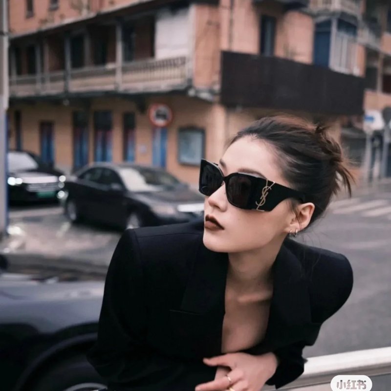 YSL🖤爆款M119 太陽眼鏡 帶上馬上變成女明星-2