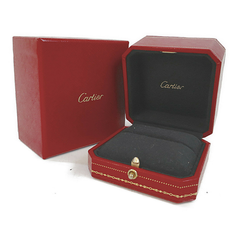 【日本直送】卡地亞 Juste Un Clou 玫瑰金 (18K) 時尚鑽石戒指克拉/0.13 玫瑰金-9