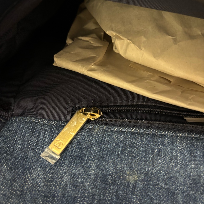 🩵💙Chanel 19牛仔包💙🩵 🩵Chanel 19系列 中型30cm 丹寧牛仔-18