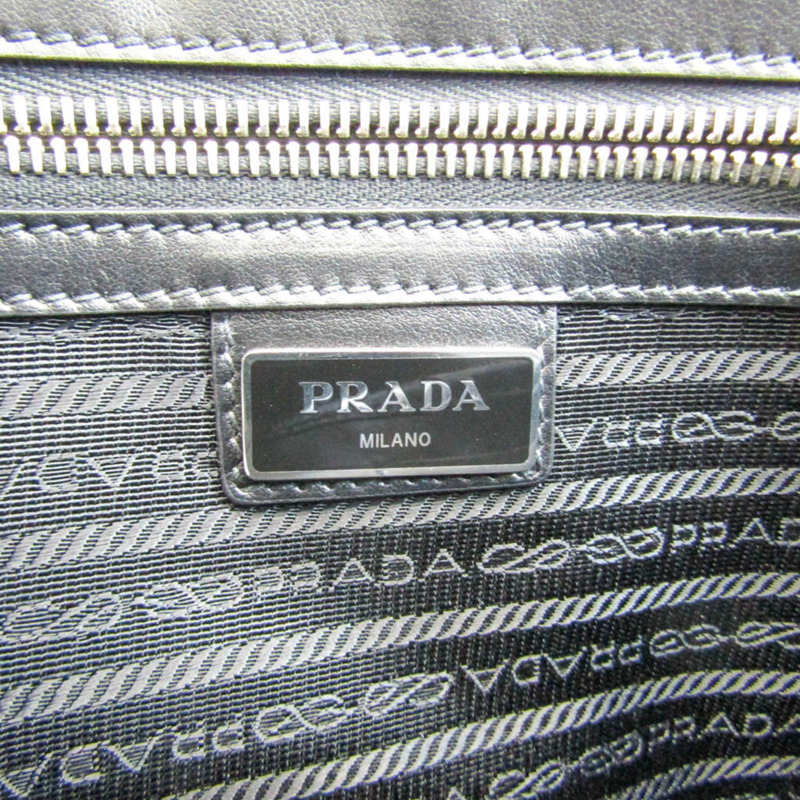 【日本直送】Prada Saffiano 男士皮革手拿包海軍藍-8