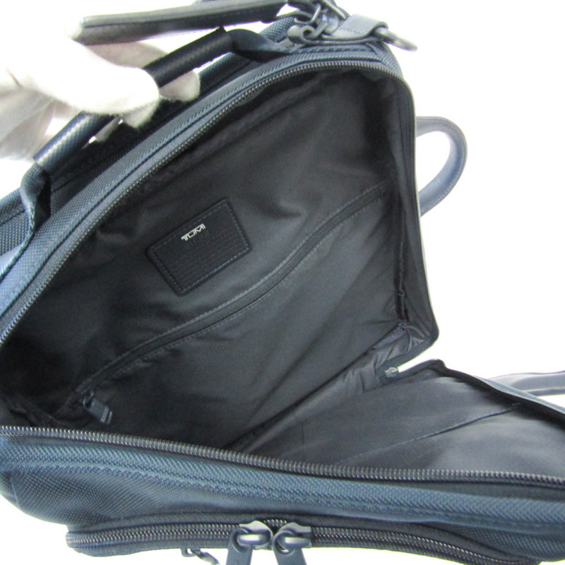 【日本直送】Tumi ALPHA 3 2203197NVS3E 男士尼龍帆布、皮革背包、公事包海軍藍-2