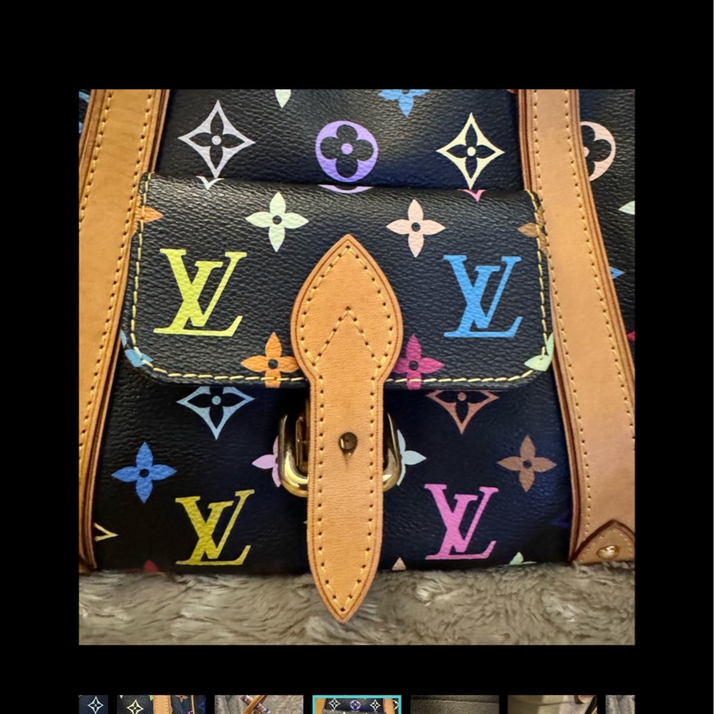 #村上隆黑三彩#Louis Vuitton 限量款-42