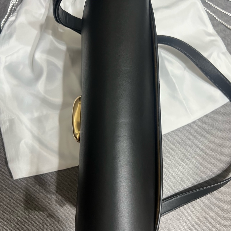 coach studio 25 肩背包 側背包 黑色 棒球手套鞣製皮革 單肩背包-6