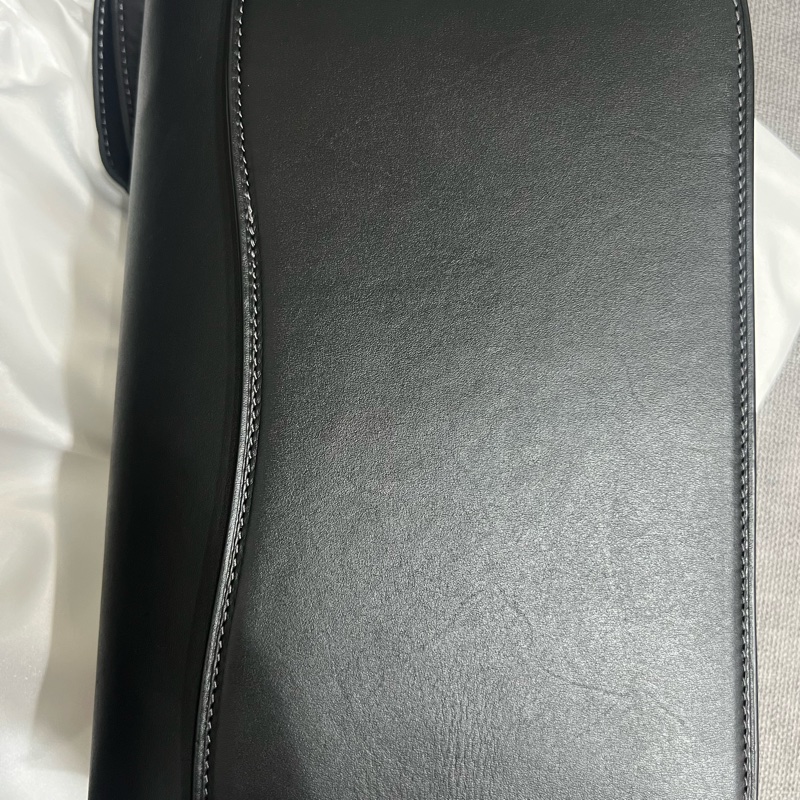 coach studio 25 肩背包 側背包 黑色 棒球手套鞣製皮革 單肩背包-13