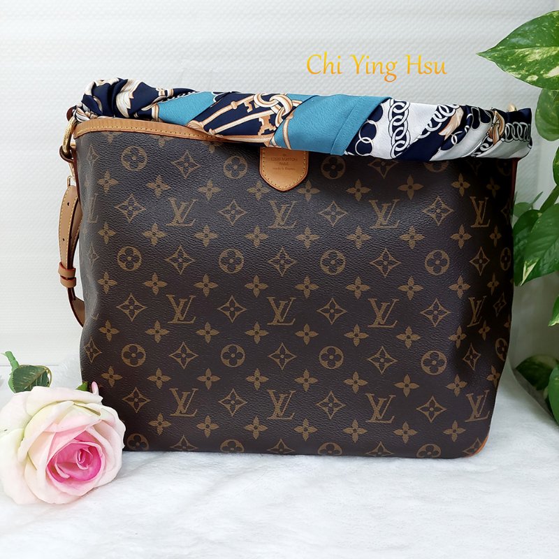 LV Delightful 🎀現品實拍 🎀 PM M40352 肩背包~二手9約成新-1