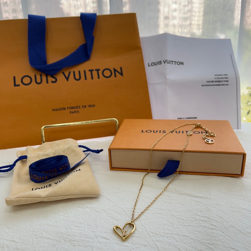 Louis Vuitton Fall in love 愛心項鍊-0