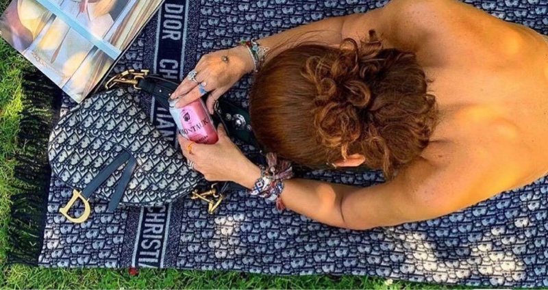 DIOR 新款 經典老花 LOGO超大條 客什米爾 披肩 蓋毯 閒置 近原價八萬多 割愛49800🤎🤎🤎-7