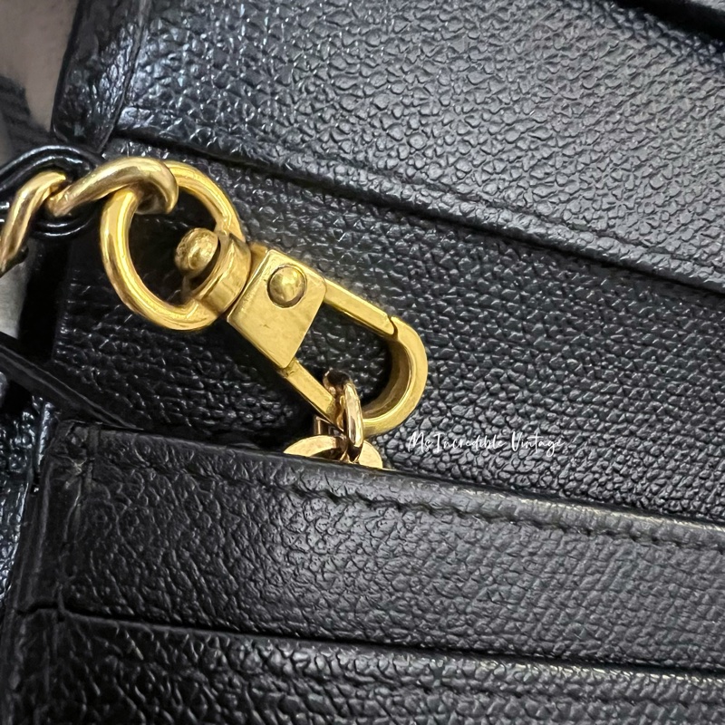 Chanel 黑金長銀包/WOC-3