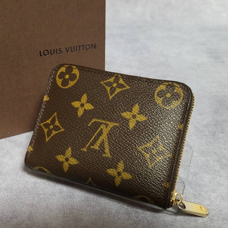 LV Zippy Coin Purse M60067 拉鏈卡片零錢包 9成新-1