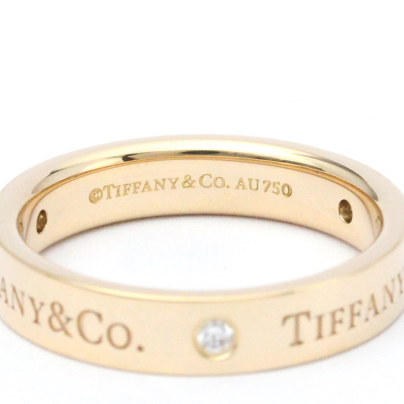 【日本直送】蒂芬妮平環戒指玫瑰金（18K）時尚鑽石戒指克拉/0.07-5