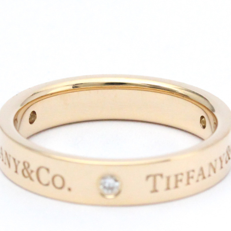 【日本直送】蒂芬妮平環戒指玫瑰金（18K）時尚鑽石戒指克拉/0.07-6