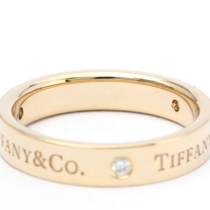 【日本直送】蒂芬妮平環戒指玫瑰金（18K）時尚鑽石戒指克拉/0.07-7