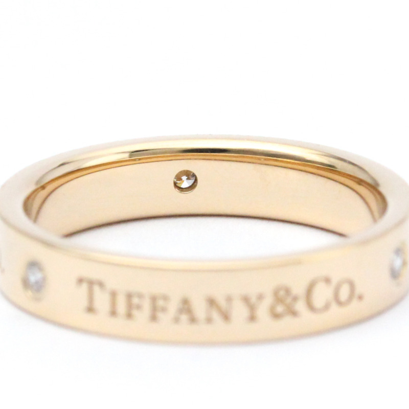 【日本直送】蒂芬妮平環戒指玫瑰金（18K）時尚鑽石戒指克拉/0.07-8