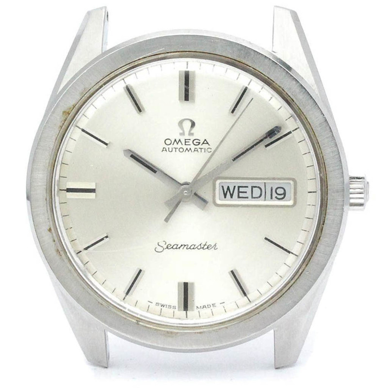 【日本直送】復古歐米茄海馬 Day Date Cal 752 鋼質自動腕錶 166.032 BF565085-0