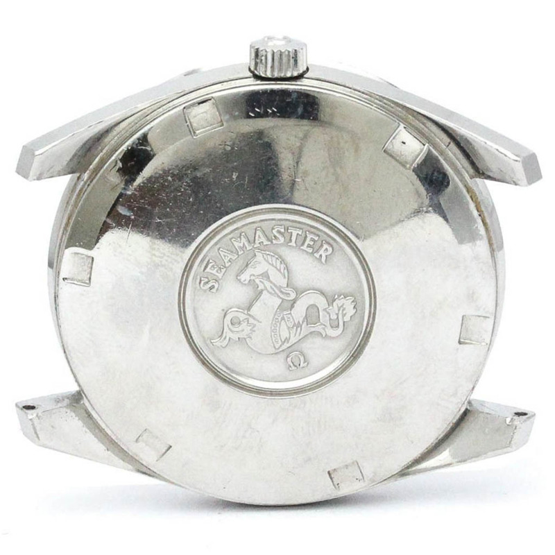 【日本直送】復古歐米茄海馬 Day Date Cal 752 鋼質自動腕錶 166.032 BF565085-4