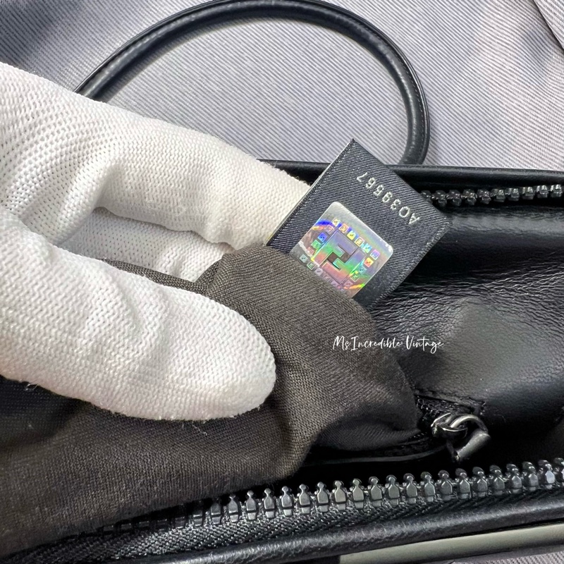 Fendi 黑色 Two-way Tote / Clutch Bag-6