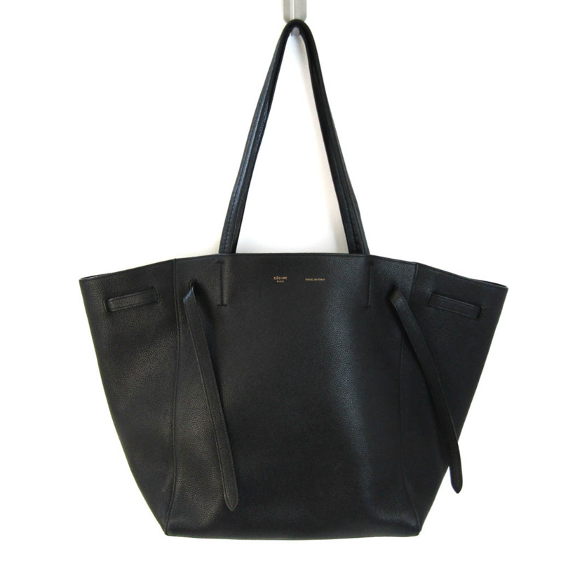 【日本直送】Celine Cabas Phantom 小號 176023 女用皮革手提包黑色-0