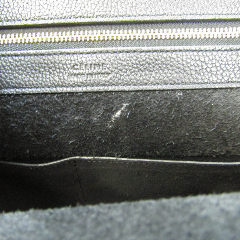 【日本直送】Celine Cabas Phantom 小號 176023 女用皮革手提包黑色-9