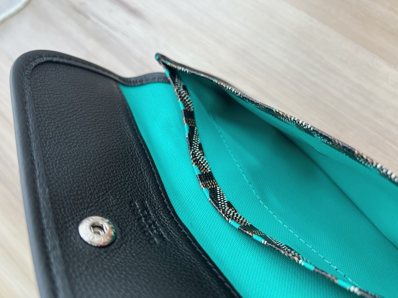 Goyard-限量配色托特包-黑拼綠-PM-21