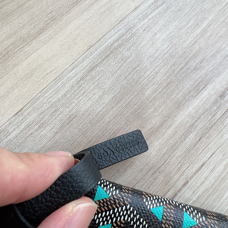 Goyard-限量配色托特包-黑拼綠-PM-22