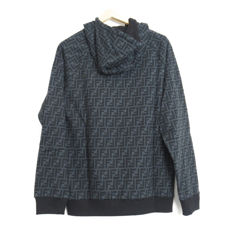 【日本直送】FENDI 連帽衫 FY0945A6ZTFIJ70 棉黑色全新女款 #L-1