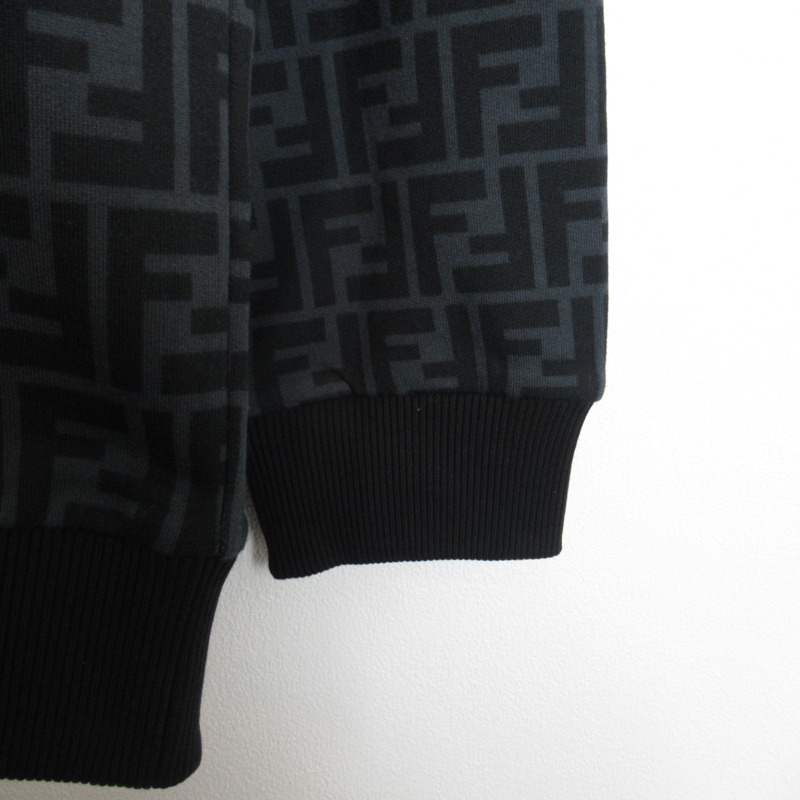 【日本直送】FENDI 連帽衫 FY0945A6ZTFIJ70 棉黑色全新女款 #L-3