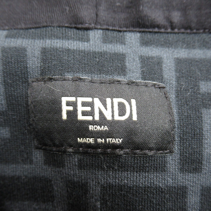 【日本直送】FENDI 連帽衫 FY0945A6ZTFIJ70 棉黑色全新女款 #L-4