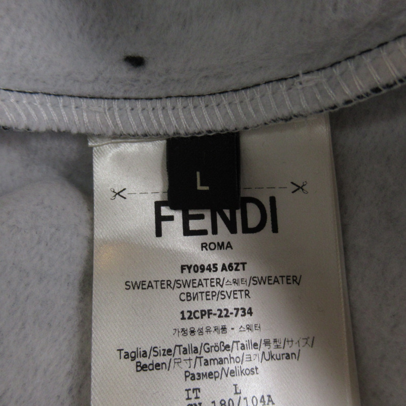 【日本直送】FENDI 連帽衫 FY0945A6ZTFIJ70 棉黑色全新女款 #L-5