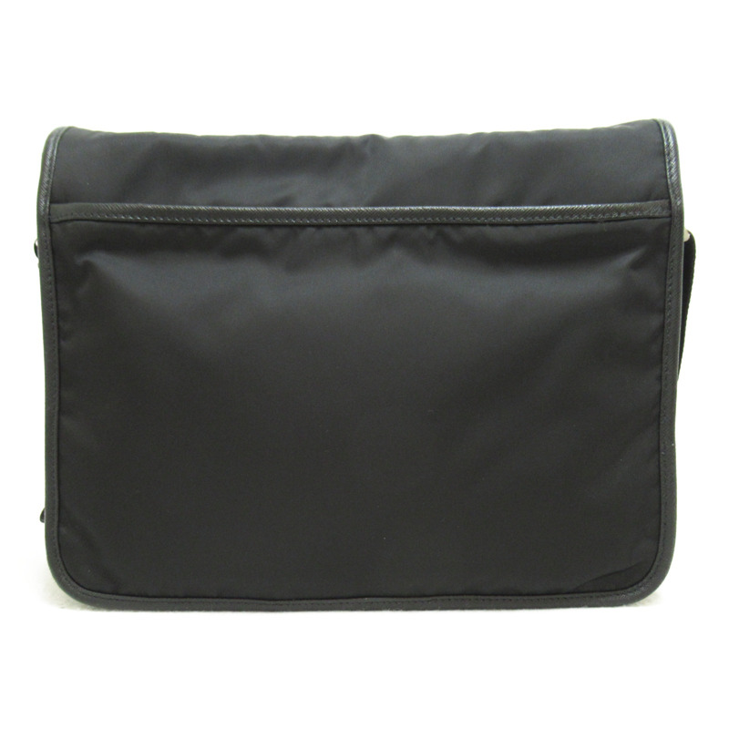 【日本直送】PRADA 單肩包 2VD7682DMH F0002 尼龍 Safiano 皮革黑色全新男女通用 SHW-1