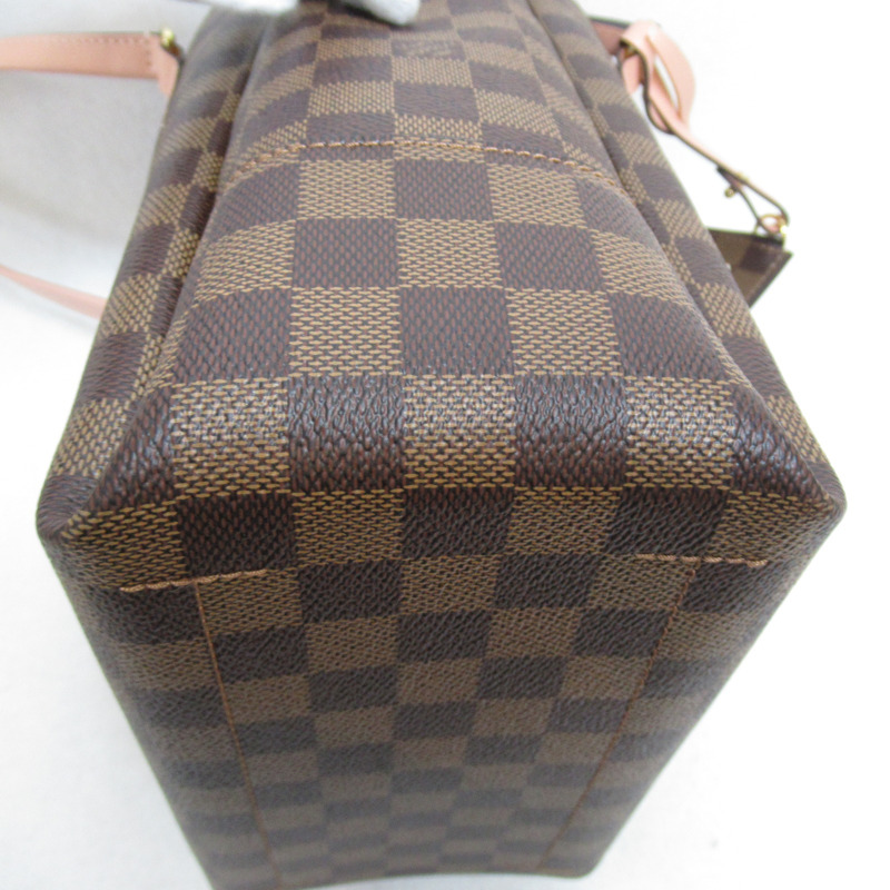 【日本直送】路易威登 Belmont NV BB 手提包 N60297 帆布 Damier 粉紅色 Venus 二手 2way-8