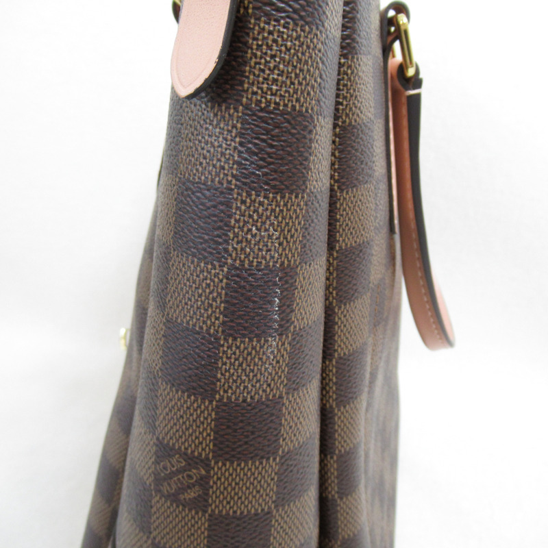 【日本直送】路易威登 Belmont NV BB 手提包 N60297 帆布 Damier 粉紅色 Venus 二手 2way-10