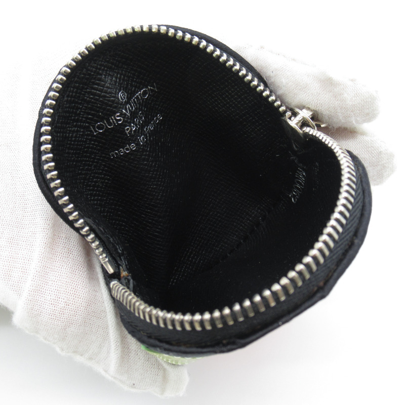 【日本直送】路易威登 Comte de Fees 零錢包 皮夾 圓形 M92272 Monogram 緞面黑色-3