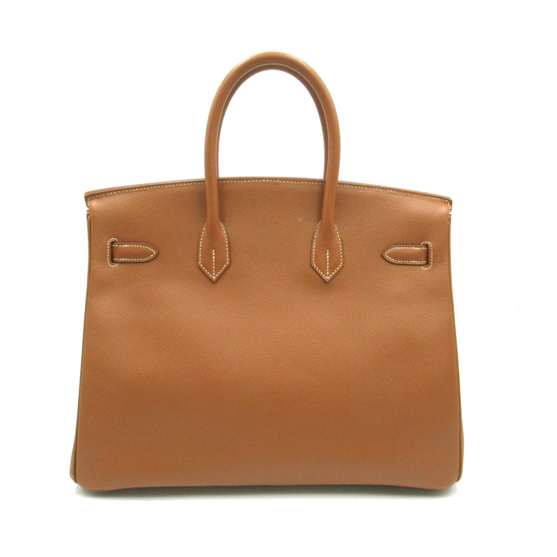 【日本直送】HERMES Birkin 35 手提包 D 型 Epsom 小牛皮 金色 GHW 二手-1