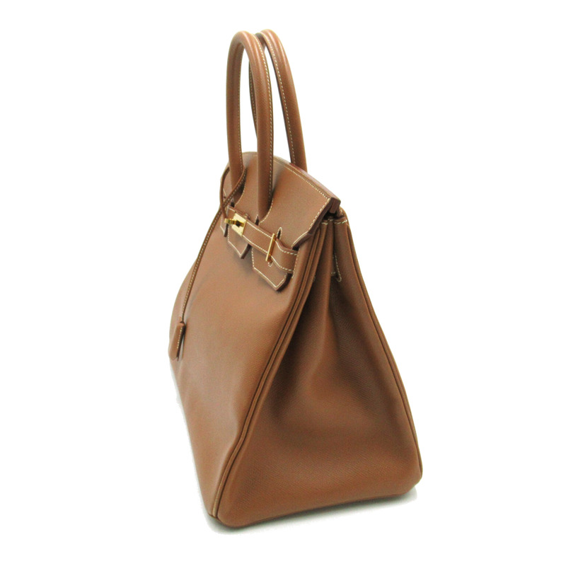 【日本直送】HERMES Birkin 35 手提包 D 型 Epsom 小牛皮 金色 GHW 二手-2