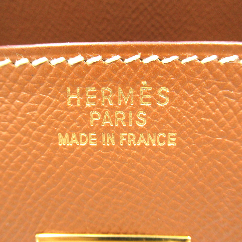 【日本直送】HERMES Birkin 35 手提包 D 型 Epsom 小牛皮 金色 GHW 二手-6