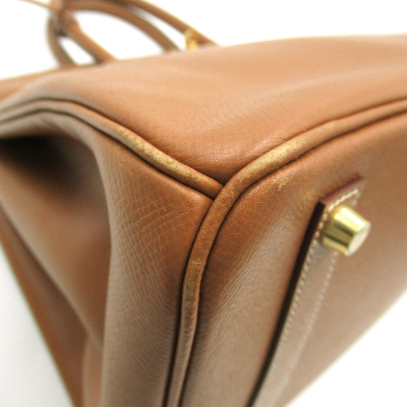 【日本直送】HERMES Birkin 35 手提包 D 型 Epsom 小牛皮 金色 GHW 二手-14