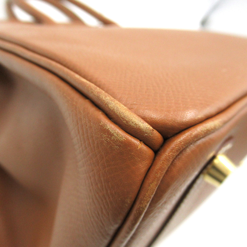 【日本直送】HERMES Birkin 35 手提包 D 型 Epsom 小牛皮 金色 GHW 二手-16