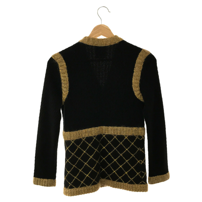 【日本直送】CHANEL 針織夾克 其他夾克 P52797K06822 絲綢 黑色 二手女裝-1