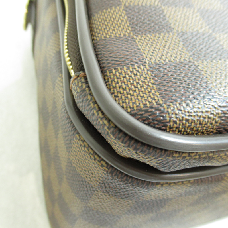 【日本直送】路易威登 Ikar 2way 肩斜背包 N23252 Damier 帆布 Ebene 二手-6