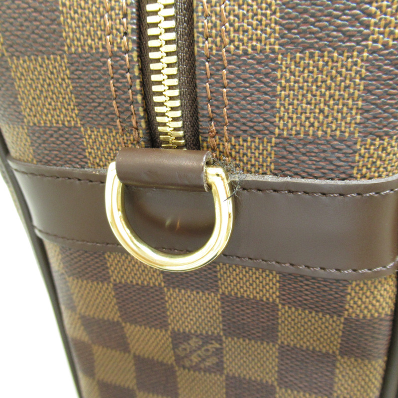 【日本直送】路易威登 Ikar 2way 肩斜背包 N23252 Damier 帆布 Ebene 二手-12