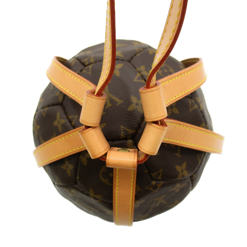 【日本直送】路易威登足球 M99054 Monogram PVC 塗層帆布棕色二手男女通用 LV-3