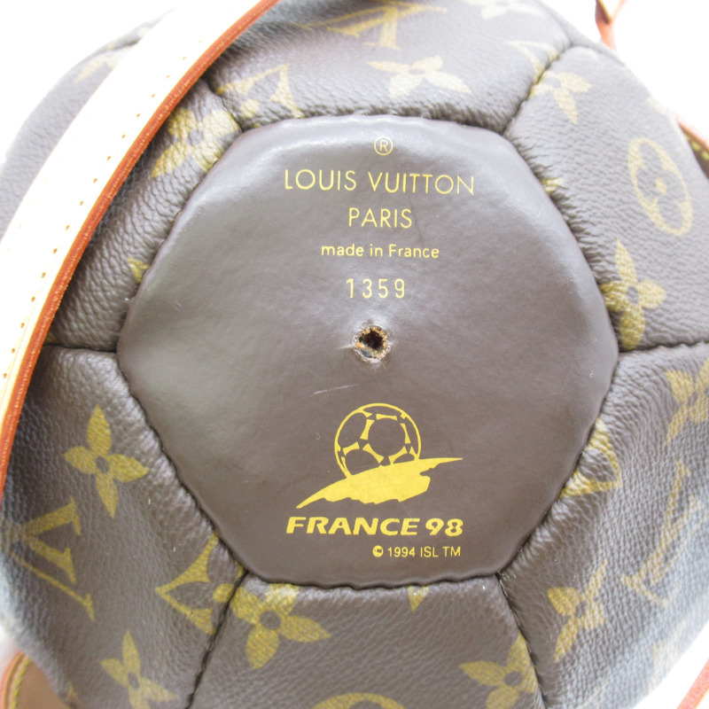 【日本直送】路易威登足球 M99054 Monogram PVC 塗層帆布棕色二手男女通用 LV-6