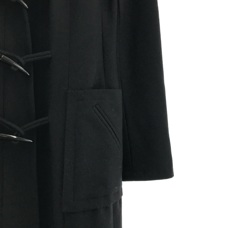 【日本直送】CHANEL 粗呢大衣 06A #36 斗篷 P298341V19402 羊毛 黑 二手-3