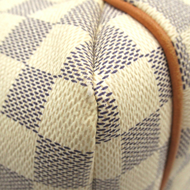 【日本直送】路易威登 Totally MM 手袋 N51262 Damier Azur 帆布象牙色二手女款 LV-10